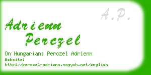 adrienn perczel business card